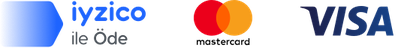 iyzico ile güvenli ödeme: Mastercard, Visa